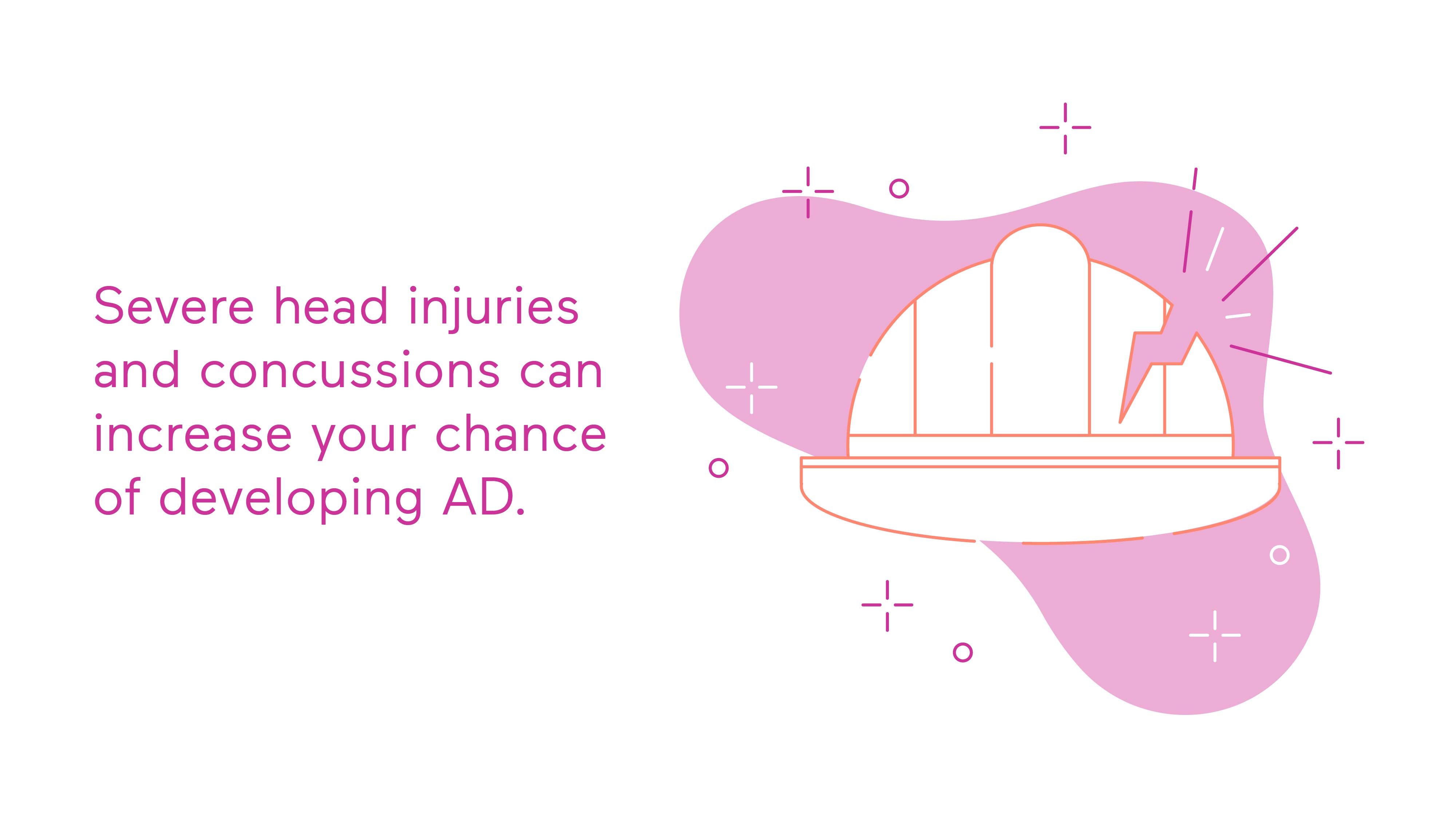Head Injuries and Concussion Can Increase Chance of Developing AD